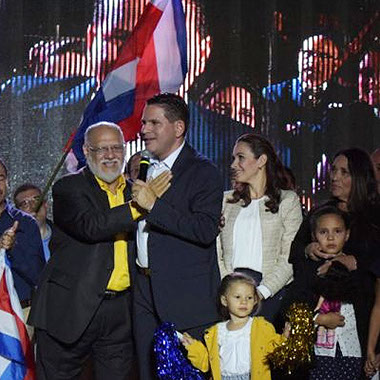Pastor de iglesia G3:16 le montó equipo de campaña a Fabricio Alvarado