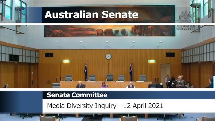 Australia Senate Comitee hearing Media Diversity Enquiry _ Senate Transmission