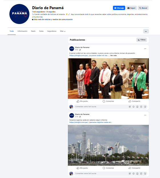 Diario de Panamá perfil