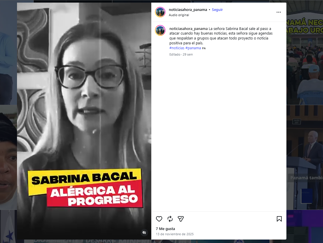 Panama Progresa ataque